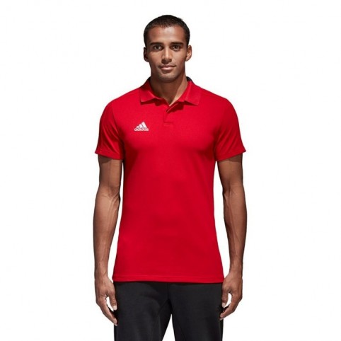 Adidas Condivo 18 Î‘Î½Î´ÏÎ¹ÎºÏŒ T-shirt Polo ÎšÏŒÎºÎºÎ¹Î½Î¿ CF4376